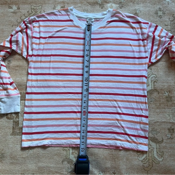 J-Crew Stripped long sleeve top - Picture 7 of 8